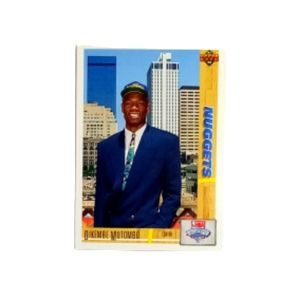 1991 upper deck Dikembe Mutombo.